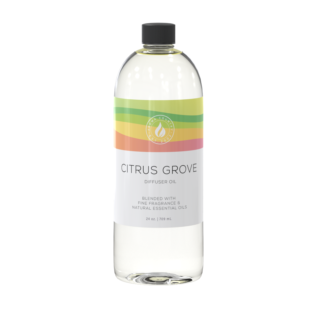 24 ounce Citrus Grove diffuser oil.